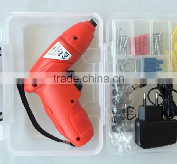 3.6Volt/4.8Volt Best Electric Screwdriver With Accessories and Bits in Plastic Carry Case photo-2