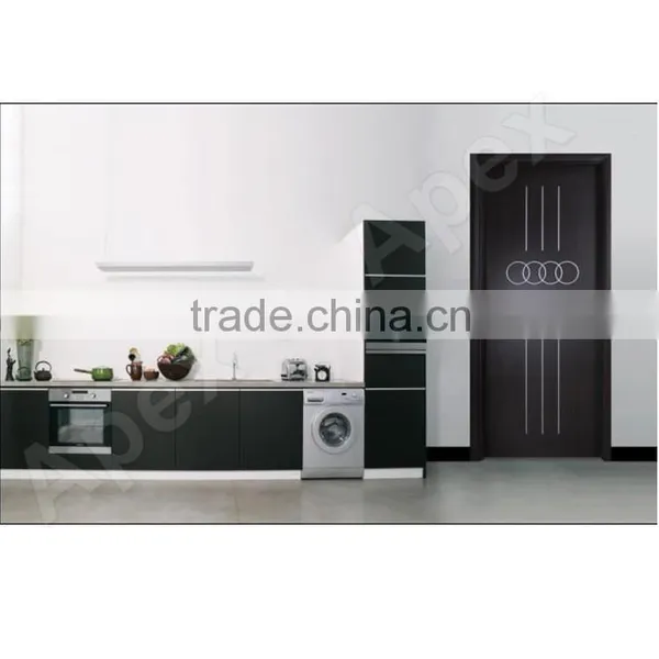 Waterproof Modern Design Plastic Front Door , WPC Door Price , Plastic Door Panels