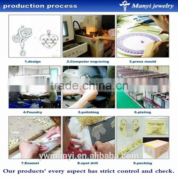 Pendants or Charms Jewelry Type and Zinc Alloy Material Type Crystal Pendant photo-5