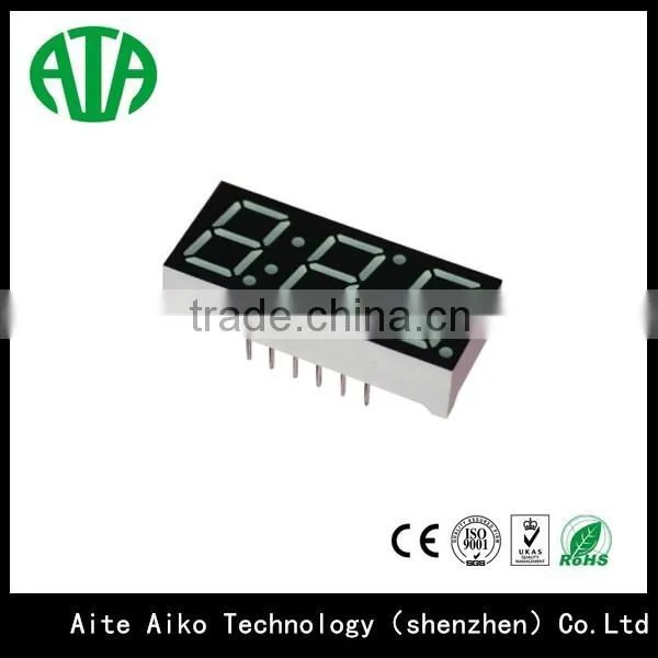 Top Grade 3 Digits 7 Segment Led Display Module