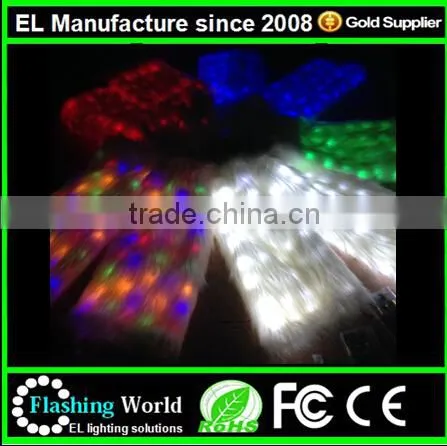 Light Up White LED Furry Leg Warmers - Rave Costume Fluffies LED Fluffies photo-4