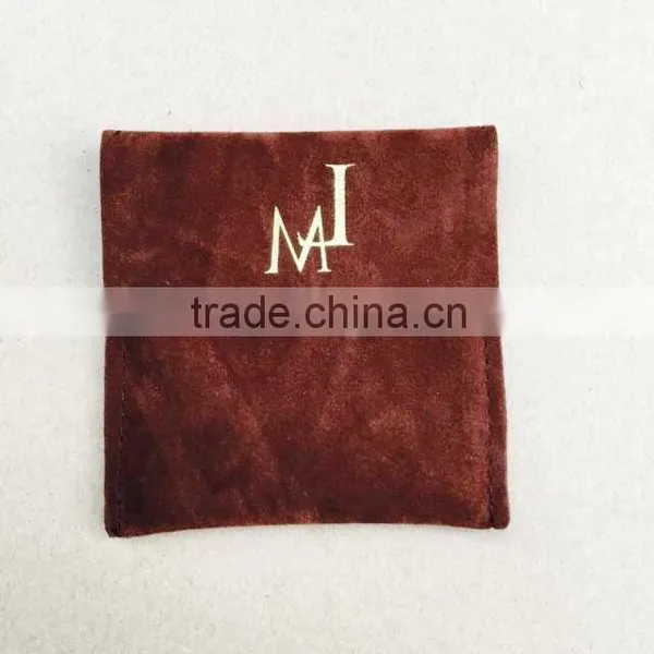 Dark-brown Pouch Envelop for Watch, Jewelry, Bracelet,velvet Case Quality Choice photo-4
