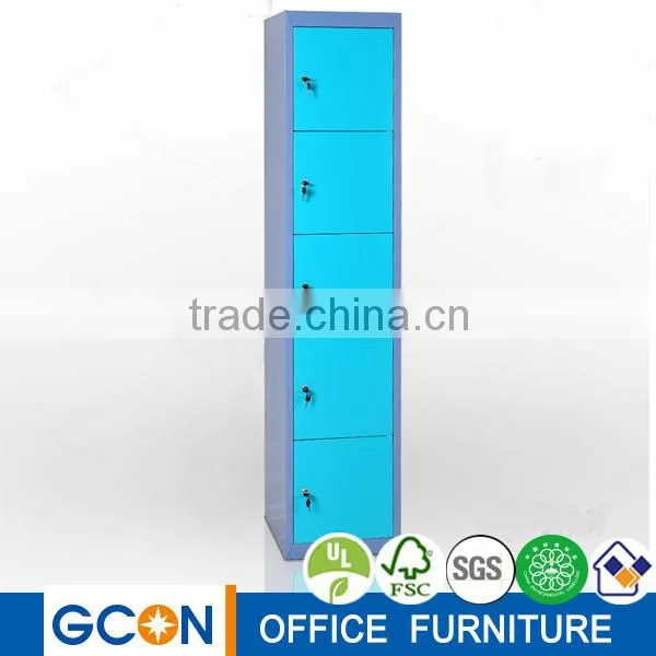 Colorful 3 Door Security Small Gym Lockers Metal School Lockers photo-6