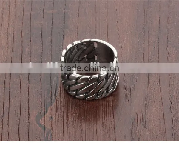 Hot Sale Stainless Steel Jewellery in Stock Wholesale Gay Men Ring photo-4