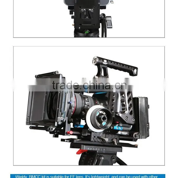 Blackmagic Cinema Camera BMCC Kit Camera DSLR Rig photo-4