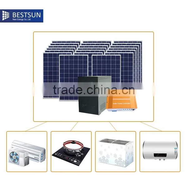 Whole House Use 5kw off Grid pv Portable Solar Electric Energy System photo-5