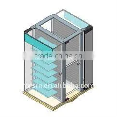 Rotating Countertop Acrylic Shelf Display for Jewelry and Accessories photo-2