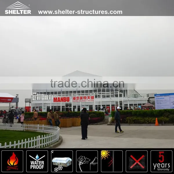 Guangzhou A Shaped Structure Double Decker Tent for Sale photo-3