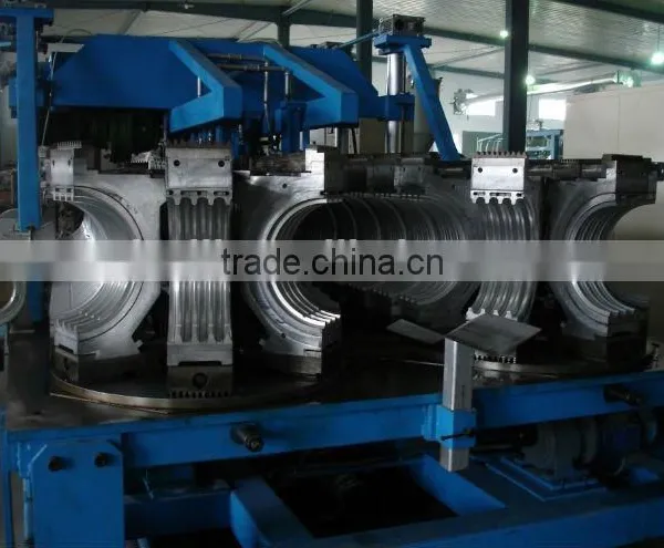 HDPE Double Wall Corrugated Pipe Extrusion Production Line photo-2