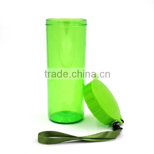 Custom Design 500ML Single Wall Plastic Cup With Dome Lid photo-4