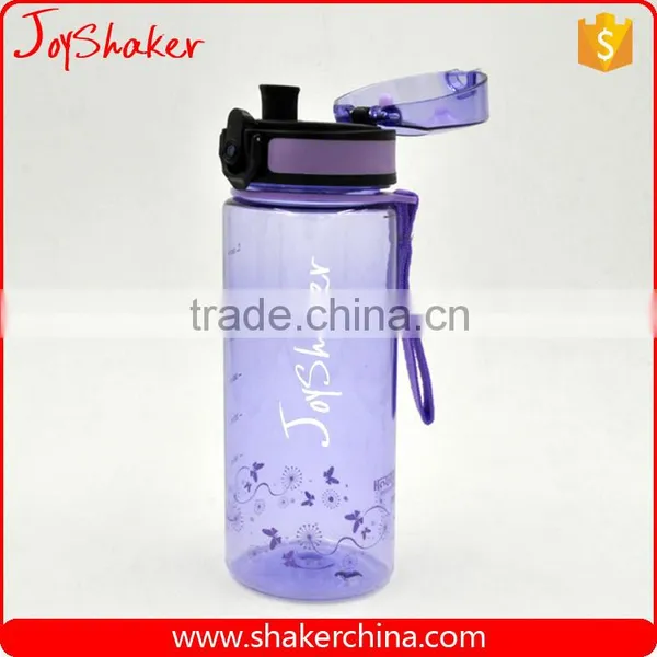 Tritan Material 600ML Airtight Plastic Water Bottle BPA Free photo-4