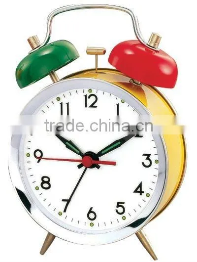 3.5 Inches Colorful Metal Case Mechanical Alarm Clock photo-2