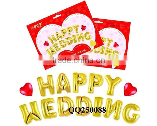 16inch Colorful Foil 13pcs Letters Happy Birthday Balloon With Package photo-3