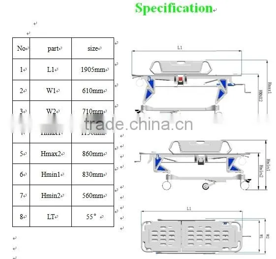 BK105 Wooden Medical Bed photo-6