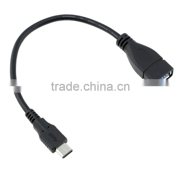 Super Speed Plus Usb 3.1 Cable Type c to AF 0.2m Short Cable