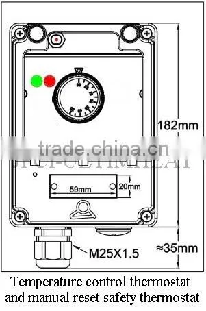 Type 9STB, Immersion Heaters With 182mm x 130mm x 120mm Plastic Enclosure photo-4