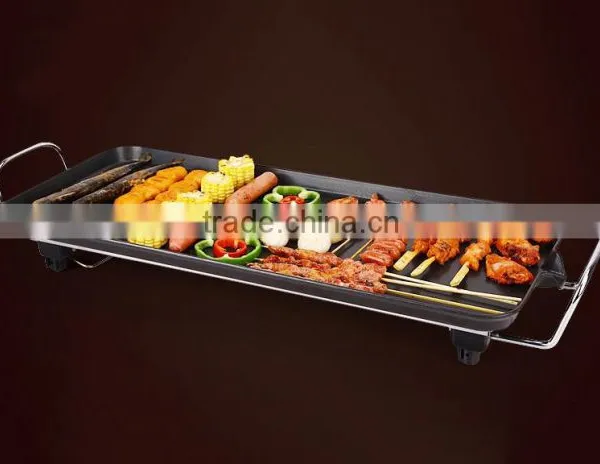 Best Quality Reasonable Price Aluminium Plate With Teflon Coating Electric BBQ Grill