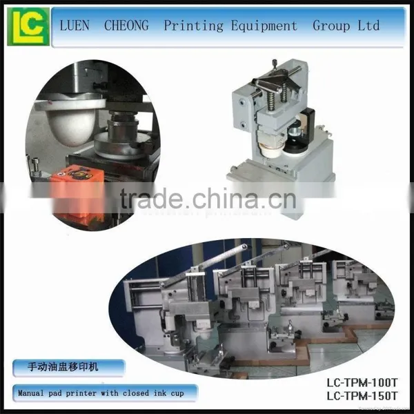 TPM-100T Tabletop Manual Closed Cup Tampo Printing Machine photo-4