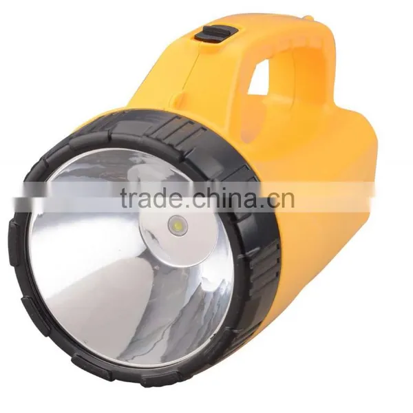 Rechargeable 3W High Power Led Torch With Solar Charge photo-2