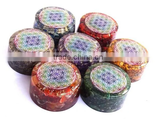 Wholesale Orgone Tower Buster Chakra Set : Flower Of Life photo-6