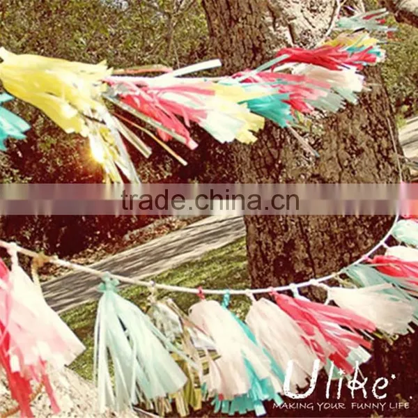 Bulk Diy Tissue Tassel Garland Elegant Diy Tassel Garland photo-2