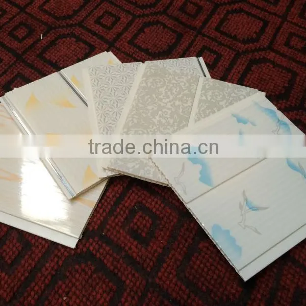 2016 New Soundproof Waterproof Easy Install Interior Walling Design Cheap Pvc Panels System Manufactured photo-3