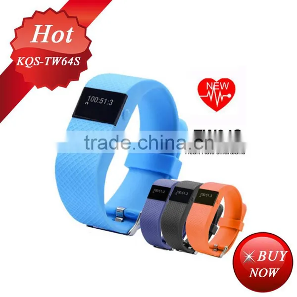 Waterproof Activity Tracker Health Care Smart Band TW64 Heart Rate Tracker