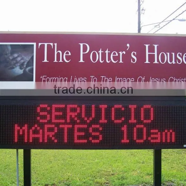 Outdoor Single Color Led Display