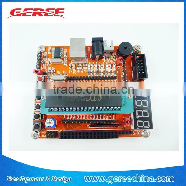 New 51/AVR MCU Development Board System Control Panel With STC89C52 Chip photo-2