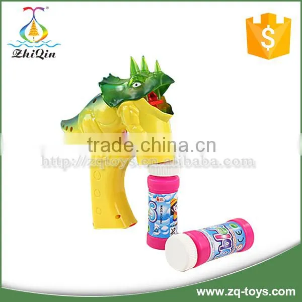 New Design Dinosaur Shape Plastic Soap Bubble Water Gun Toy photo-2