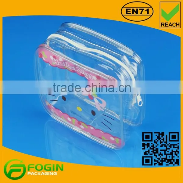 Ziplock Printed Pvc Mini Cosmetic Bag photo-3