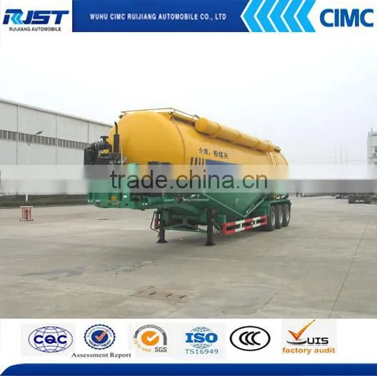 CIMC 60m3 3 Axle Bulk Cement Tank Semi Trailer photo-4