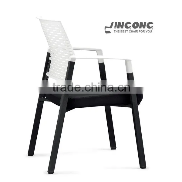 Modern Leisure White Plastic Chair photo-2