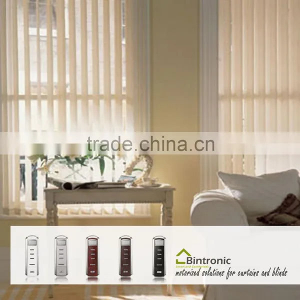 Bintronic Taiwan Motorized Solutions Window Treatments Smart Home Motorized Vertical Blinds Control Wireless photo-4