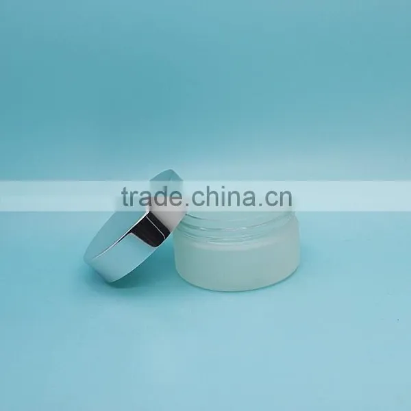 High Quality Plastic Jar With Aluminum Cap, 100ml Plastic Cosmetic Jar photo-4
