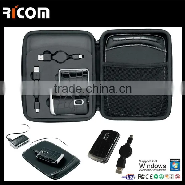 Ricom Tool Kit for Laptop,customized Leather Electronic Travel Kit for Laptop,leather Product--Shenzhen Ricom photo-3