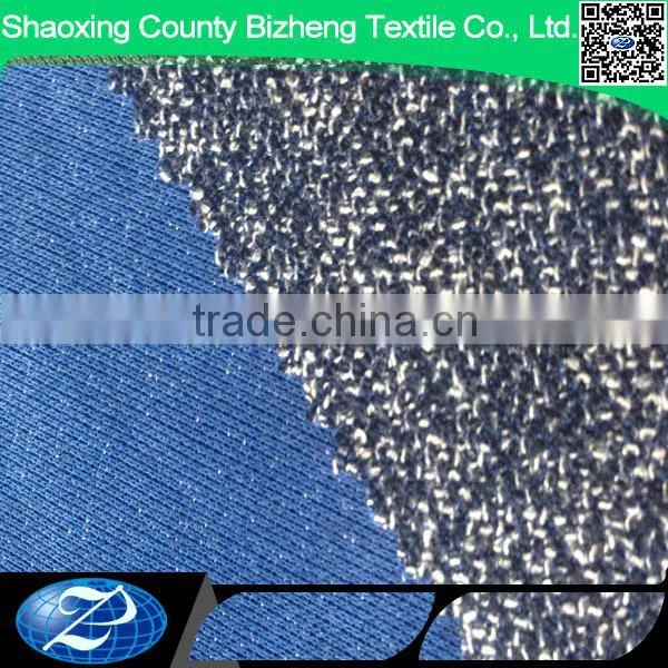 100 Cotton French Terry Jacquard Knit Fabric for Pajamas