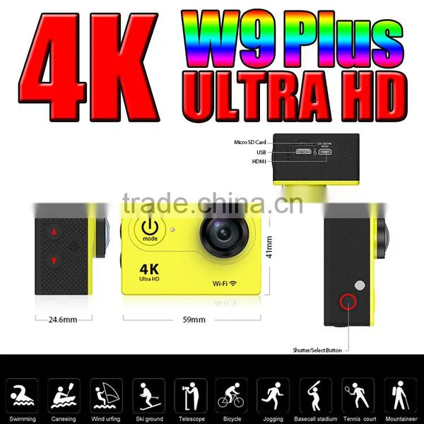 Similar Sj4000 Newest Original 12MP 4k 1.5 Inch LCD Screen Action Cameras H9 W9 Plus photo-5