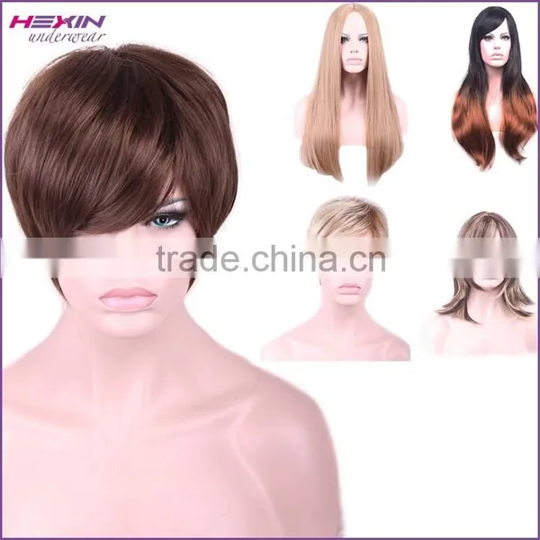 Silk Top Full Lace Wig Middle Part 100% Brazilian Human Hair Wig photo-5