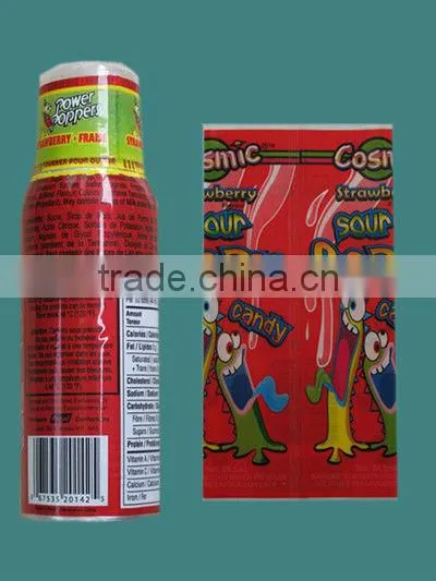 Colorful PVC Shrink Wrap Bottle Label