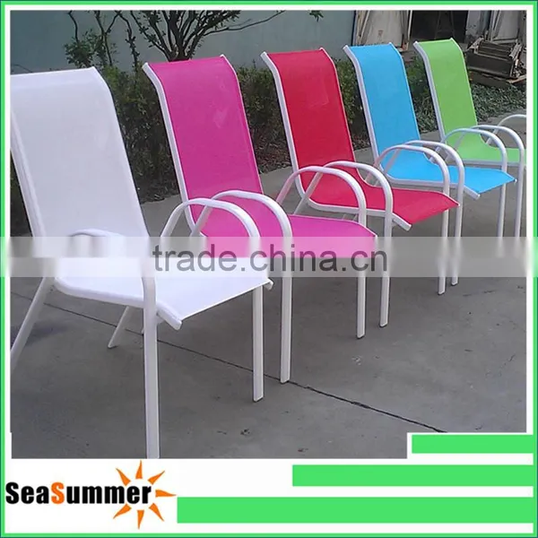 Light Weight Easy for Moving Metal Dining Chair/garden Chair