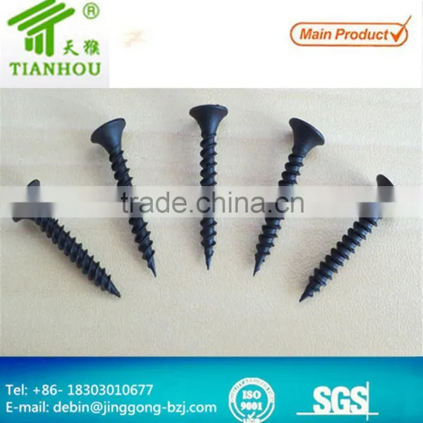 China Hardware Fasteners Good Price Galvanized Black Drywall Screw
