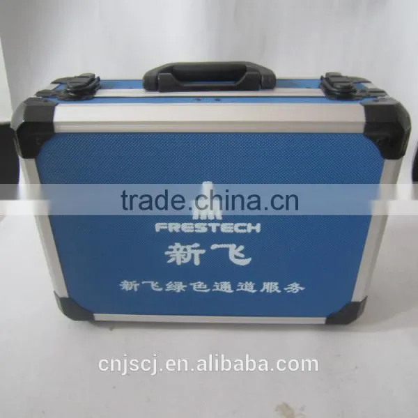Customized Blue Multi Function Aluminum Tool Case,instrument Case,permanent Protection photo-3