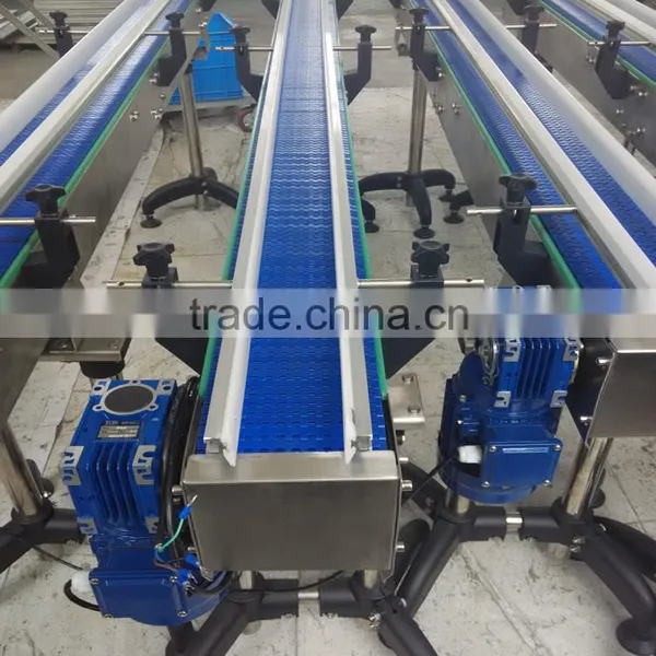 Plastic Modular Belt Conveyor for Vegetable Industry photo-3
