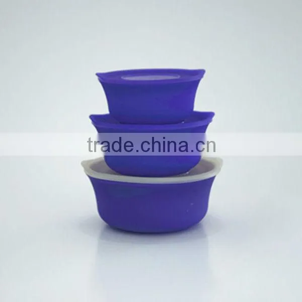 2013 Best Selling High Quality and Durable Silicone Bowl