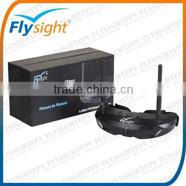 H1523 5.8G 32CH FPV Diversity Goggles Video Glasses Flysight SPX01 Combo With Battery and Battery Charger For RC Quadcopter photo-6