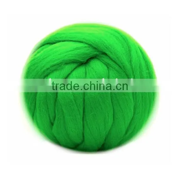 Hot Selling 100% Merino Wool Tops Dyed Wool photo-2