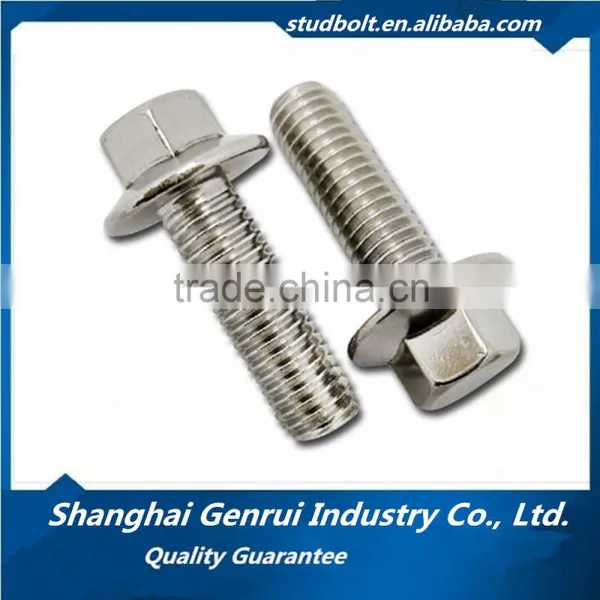 Underquote Supplier From China GT DIN6912 Stainless Steel a2 a4 Hex Head Flange Bolt Gr 8.8 photo-2