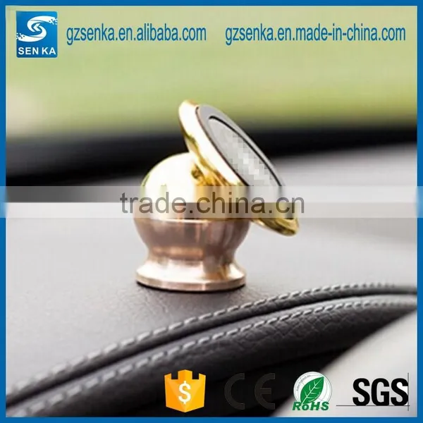 360 Degree Rotate Stainless Steel Magnetic Mobile Phone Car Holder photo-4