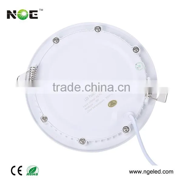 Warm White/cold White Low Price Dimmable Ceiling 12w Round Led Panel Light photo-5